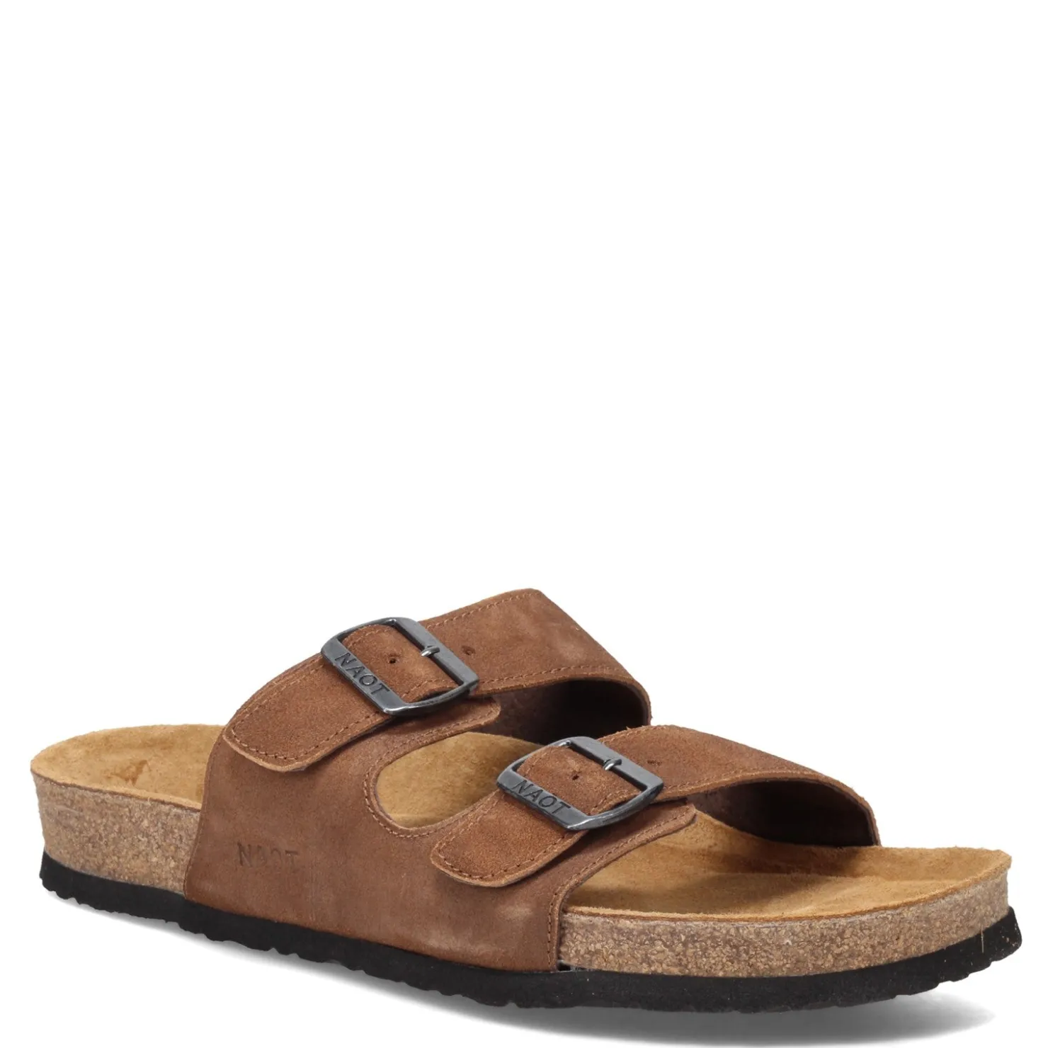 Footbed*Naot Men's , Santa Barbara Sandal Antique Brown