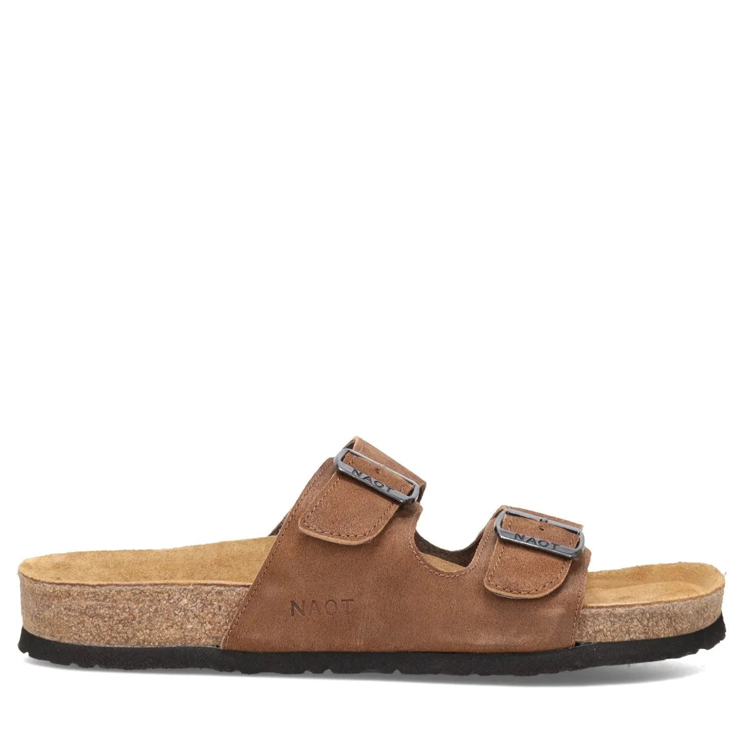 Footbed*Naot Men's , Santa Barbara Sandal Antique Brown