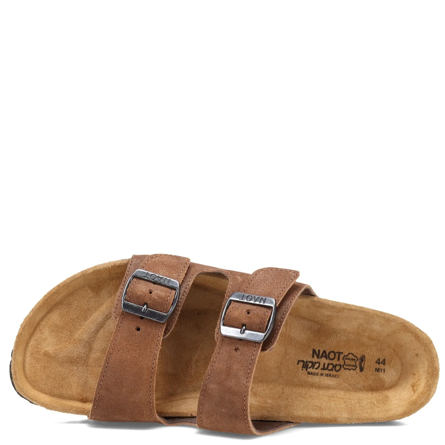 Footbed*Naot Men's , Santa Barbara Sandal Antique Brown