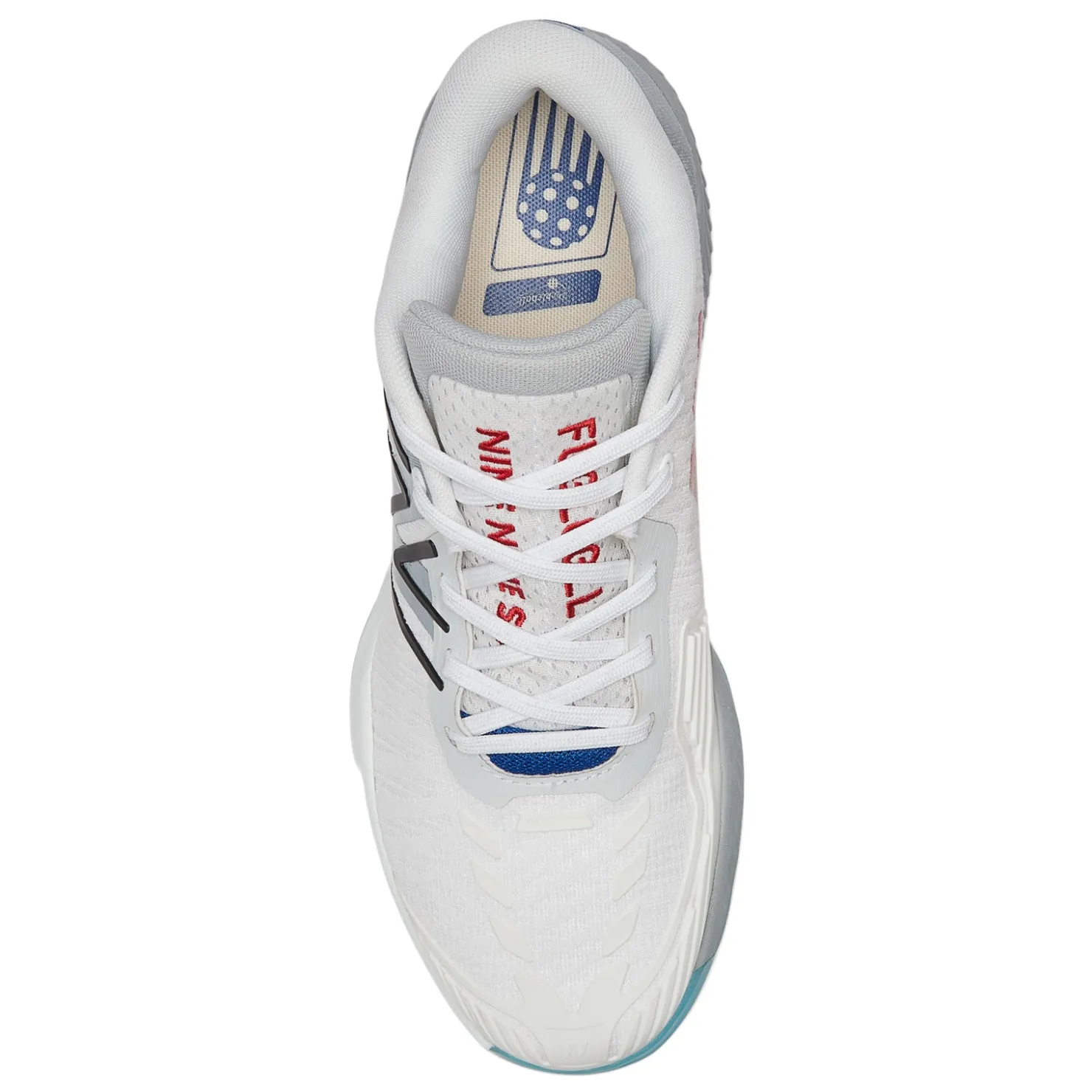 Court*New Balance Men's , 996 FuelCell Pickleball Shoe White Grey Team