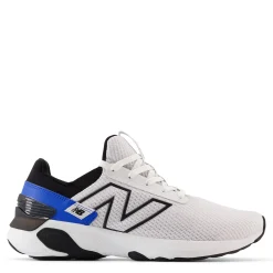 Running*New Balance Men's , 1440 v1 Running Shoe White/Black/Blue Oasis