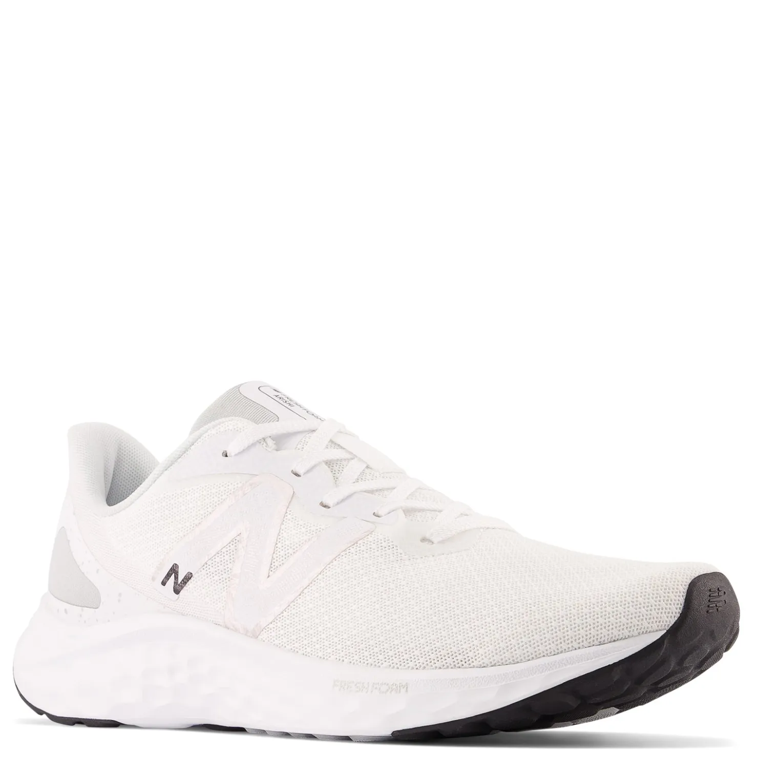 Sneakers & Athletics*New Balance Men's , Arishi Fresh Foam v4 Running Shoe White/Lt Grey