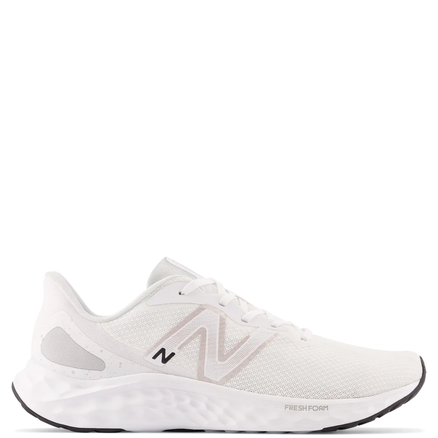 Sneakers & Athletics*New Balance Men's , Arishi Fresh Foam v4 Running Shoe White/Lt Grey