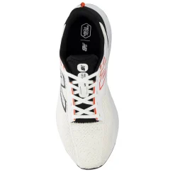 Sneakers & Athletics*New Balance Men's , Arishi Fresh Foam v4 Running Shoe White/Black/Neo Flame