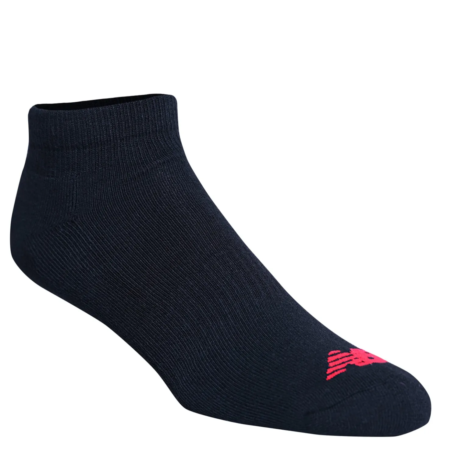 Socks*New Balance Men's , Athletic Quarter Socks - 6 Pack Black