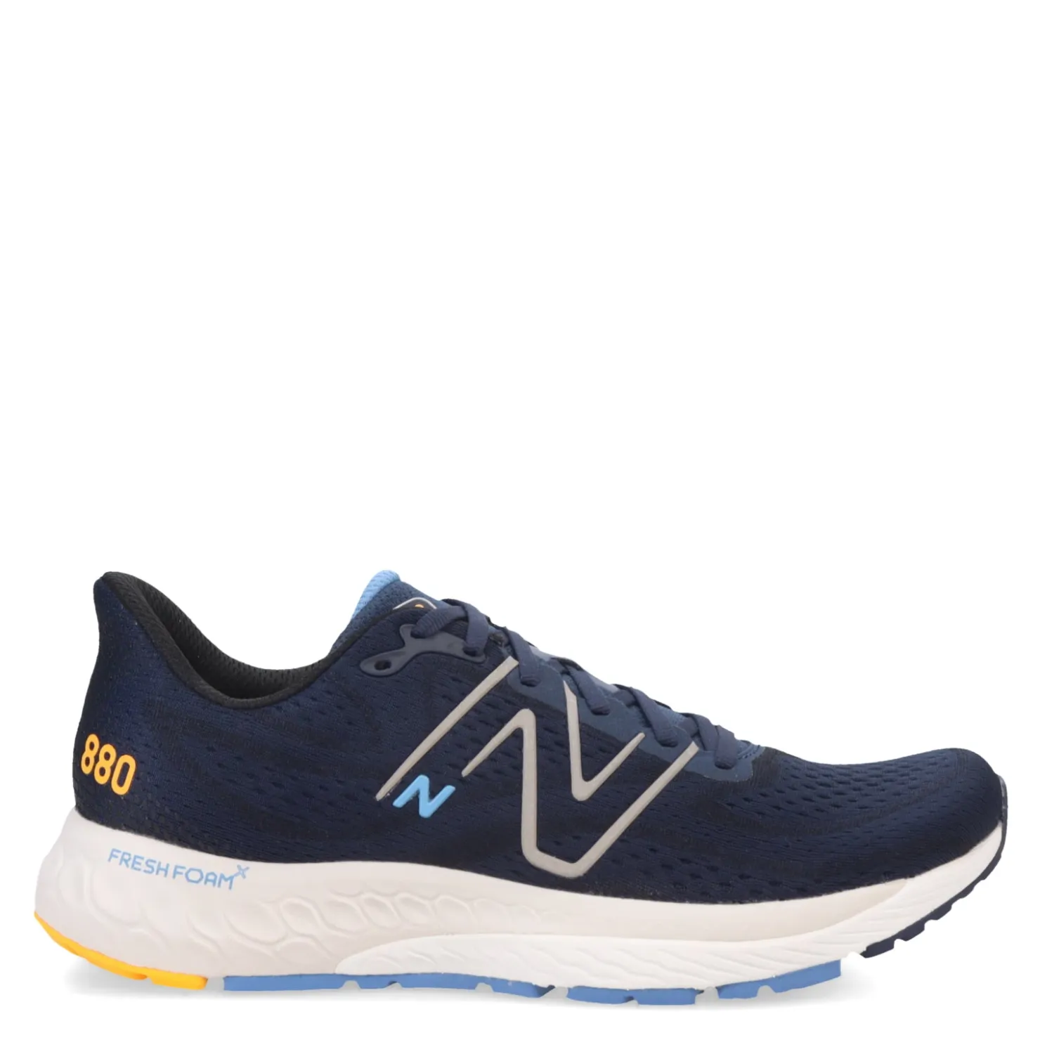 Running*New Balance Men's , Fresh Foam 880v13 Running Shoe Nb Navy/Heritage Blue/Hot Marigold