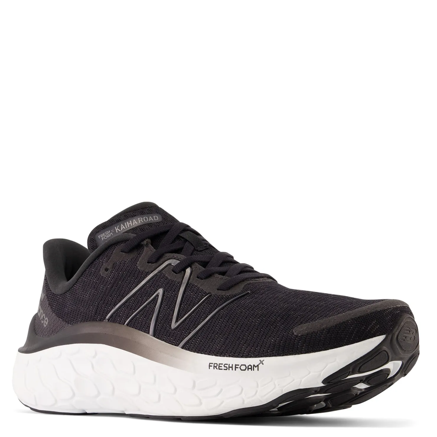 Running*New Balance Men's , Fresh Foam X Kaiha Road Running Shoe Black/Phantom/Dark Silver Metallic
