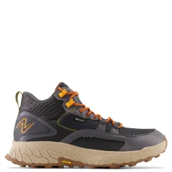 Trail & Hiking*New Balance Men's , Fresh Foam X Hierro Mid Trail Running Shoe Black Magnet Marigold