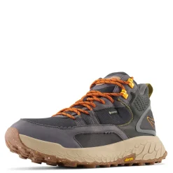 Trail & Hiking*New Balance Men's , Fresh Foam X Hierro Mid Trail Running Shoe Black Magnet Marigold