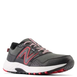 Trail & Hiking*New Balance Men's , MT410V8 Trail Running Shoe Blacktop/Neo Flame