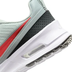 Running*Nike Men's , Air Max Nuaxis Running Shoe Light Silver/Picante Red-Light Pumice