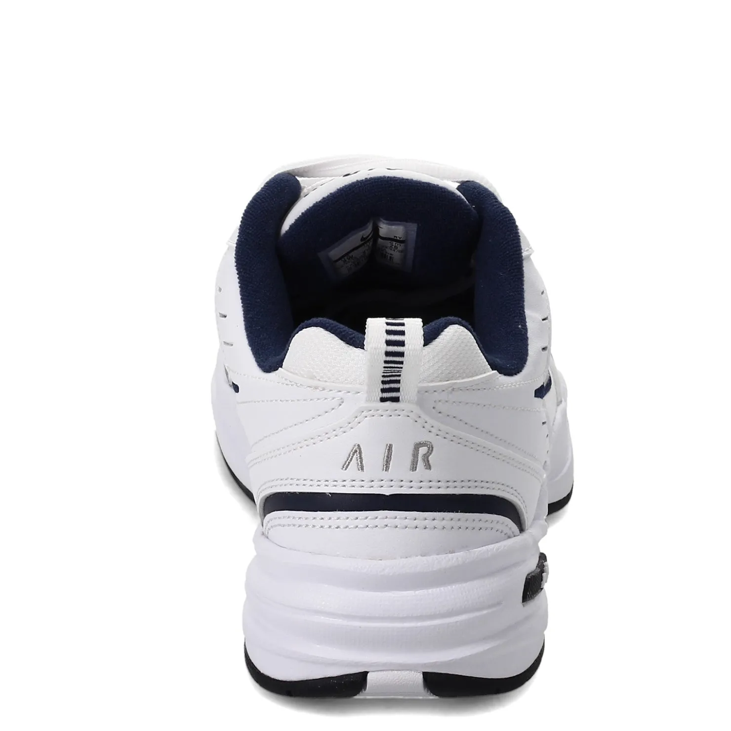 Sneakers & Athletics*Nike Men's , Air Monarch IV Training Shoe - Extra Wide Width White/Navy/Silver