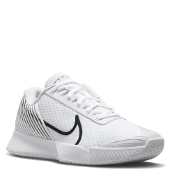 Court*Nike Men's , Air Zoom Vapor Pro 2 Tennis Shoe White/White