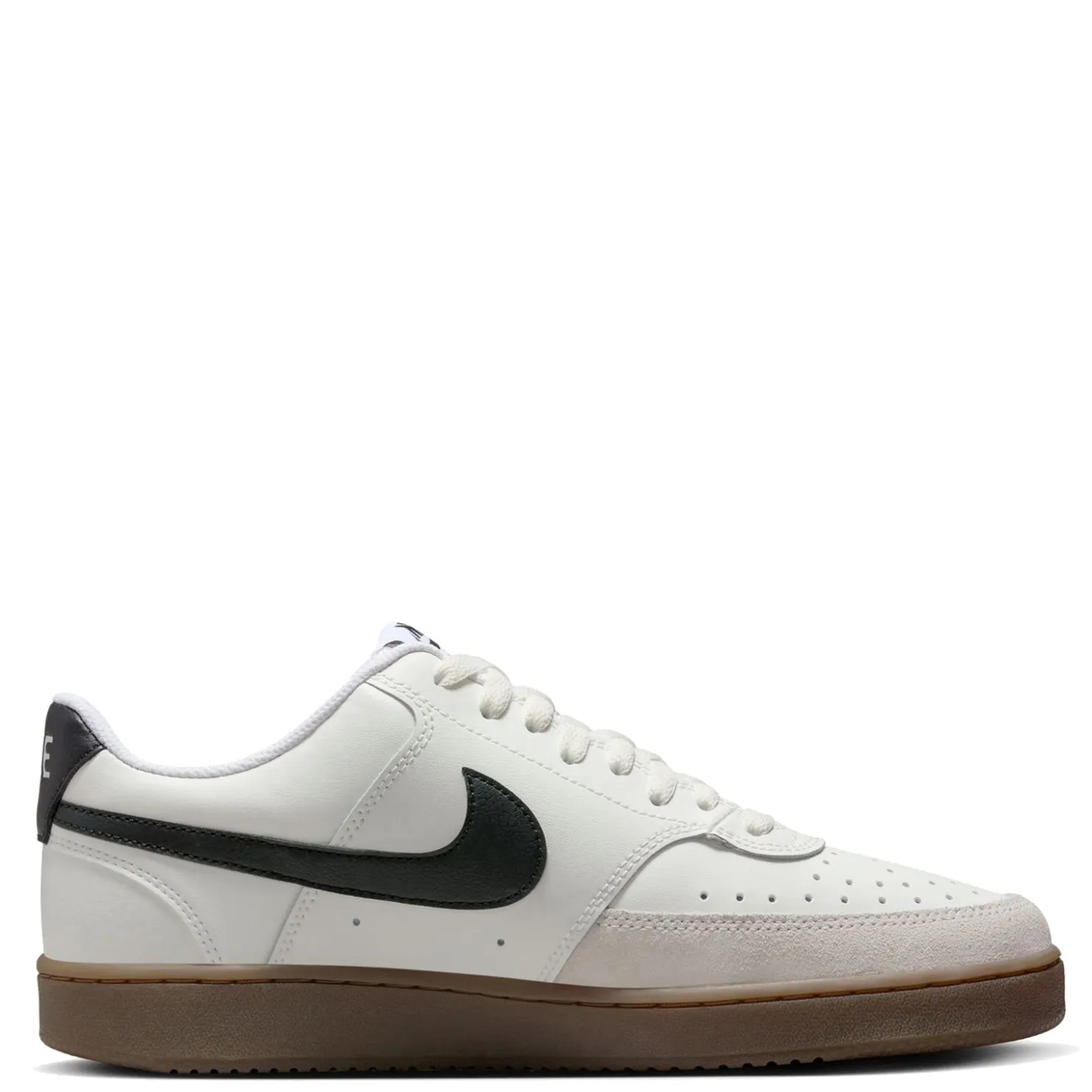 Sneakers & Athletics*Nike Men's , Court Vision Low Sneaker Sail/Black-Lt Orewood Brn-White