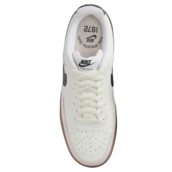 Sneakers & Athletics*Nike Men's , Court Vision Low Sneaker Sail/Black-Lt Orewood Brn-White