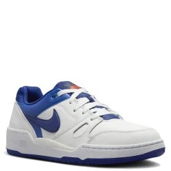 Fashion & Street*Nike Men's , Full Force Low Sneaker Summit White/Deep Royal Blue-Racer Blue