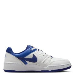 Fashion & Street*Nike Men's , Full Force Low Sneaker Summit White/Deep Royal Blue-Racer Blue