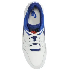 Sneakers & Athletics*Nike Men's , Full Force Low Sneaker Summit White/Deep Royal Blue-Racer Blue