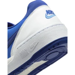 Sneakers & Athletics*Nike Men's , Full Force Low Sneaker Summit White/Deep Royal Blue-Racer Blue