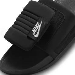 Slides*Nike Men's , Offcourt Adjust Sandal Black/White