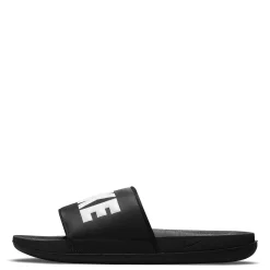 Slides*Nike Men's , Offcourt Sandal Black/White