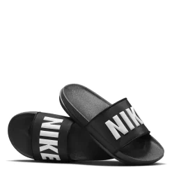 Slides*Nike Men's , Offcourt Sandal Black/White