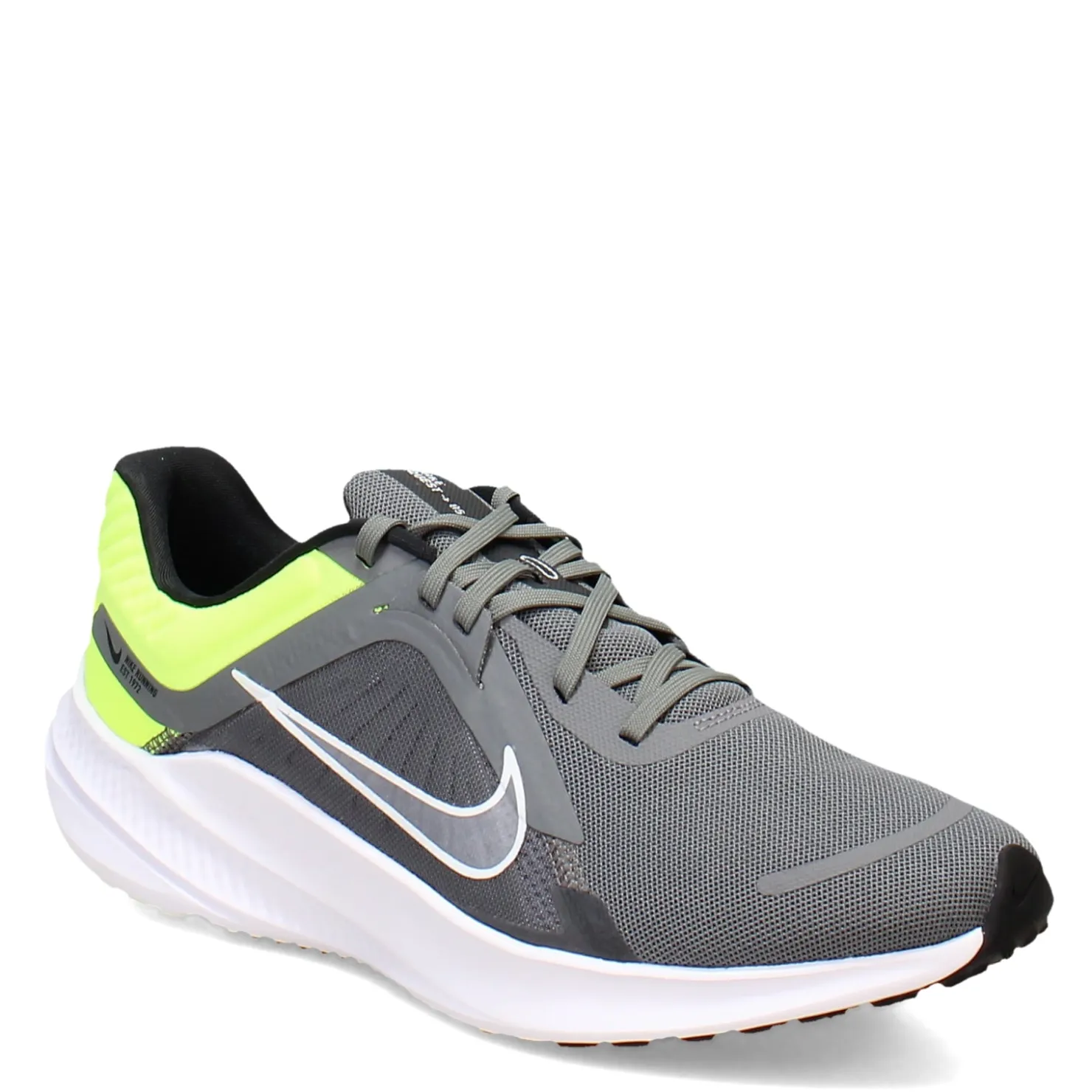 Running*Nike Men's , Quest 5 Running Shoe Grey/White/Lime