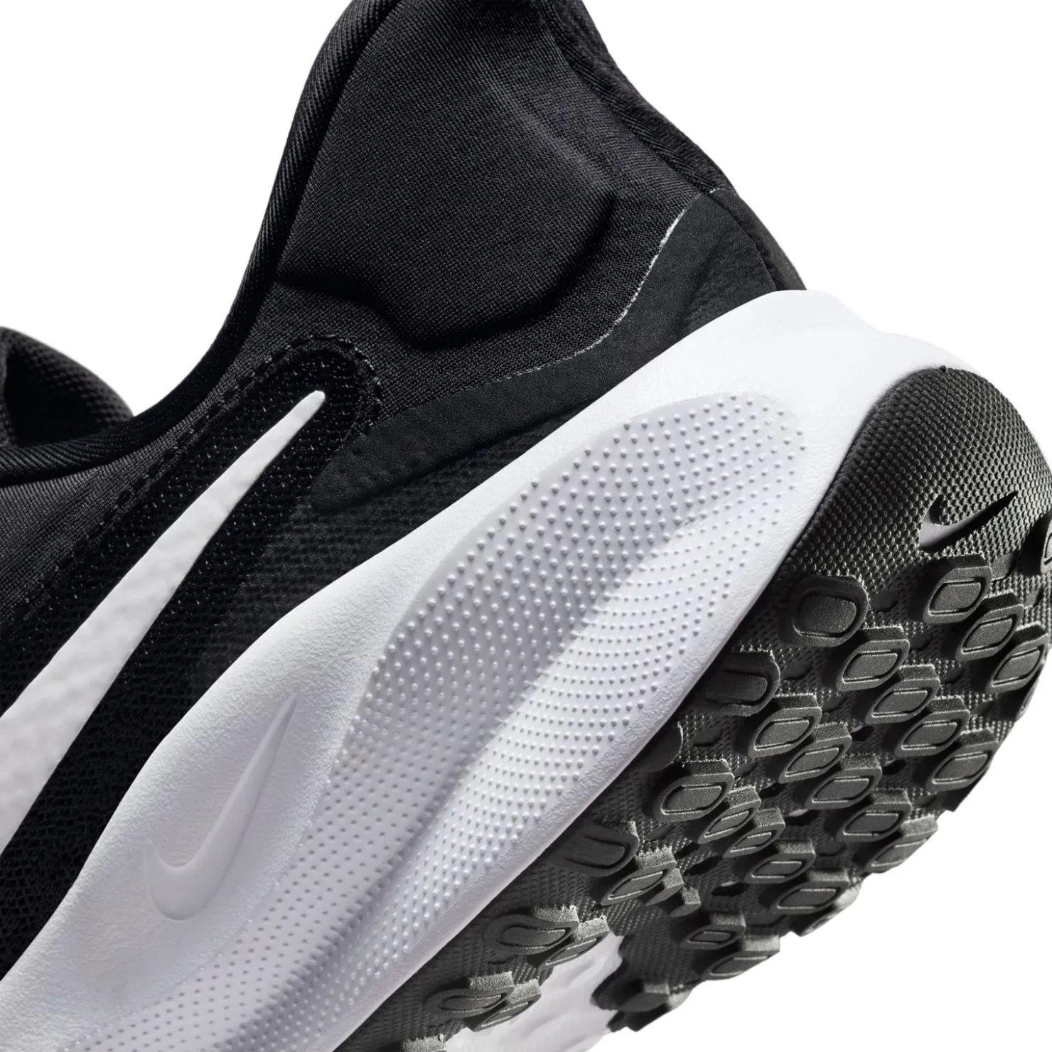 Sneakers & Athletics*Nike Men's , Revolution 7 EasyOn Running Shoe Black/White