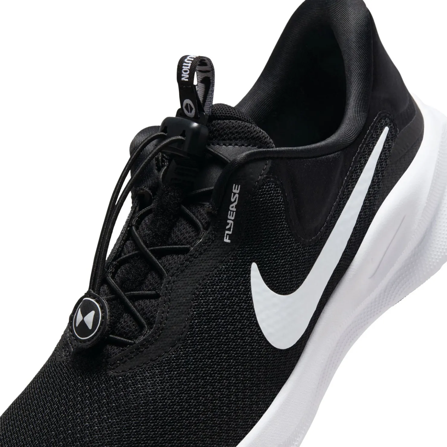 Sneakers & Athletics*Nike Men's , Revolution 7 EasyOn Running Shoe Black/White