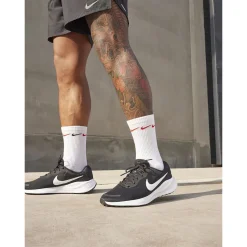Sneakers & Athletics*Nike Men's , Revolution 7 Running Shoe Black/White