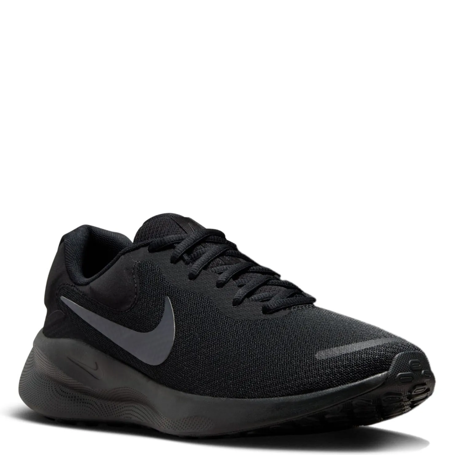 Sneakers & Athletics*Nike Men's , Revolution 7 Running Shoe Black/Off Noir