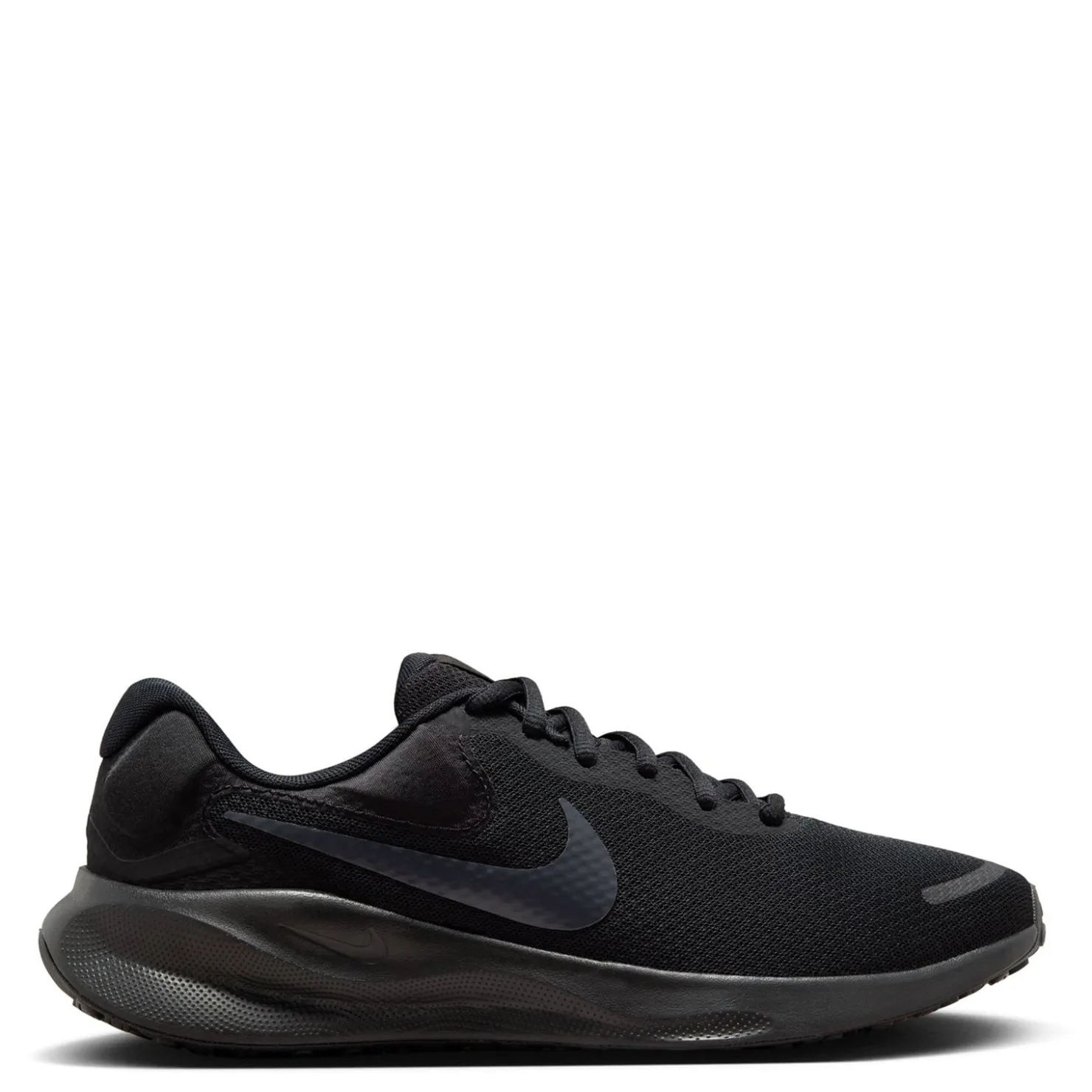 Sneakers & Athletics*Nike Men's , Revolution 7 Running Shoe Black/Off Noir