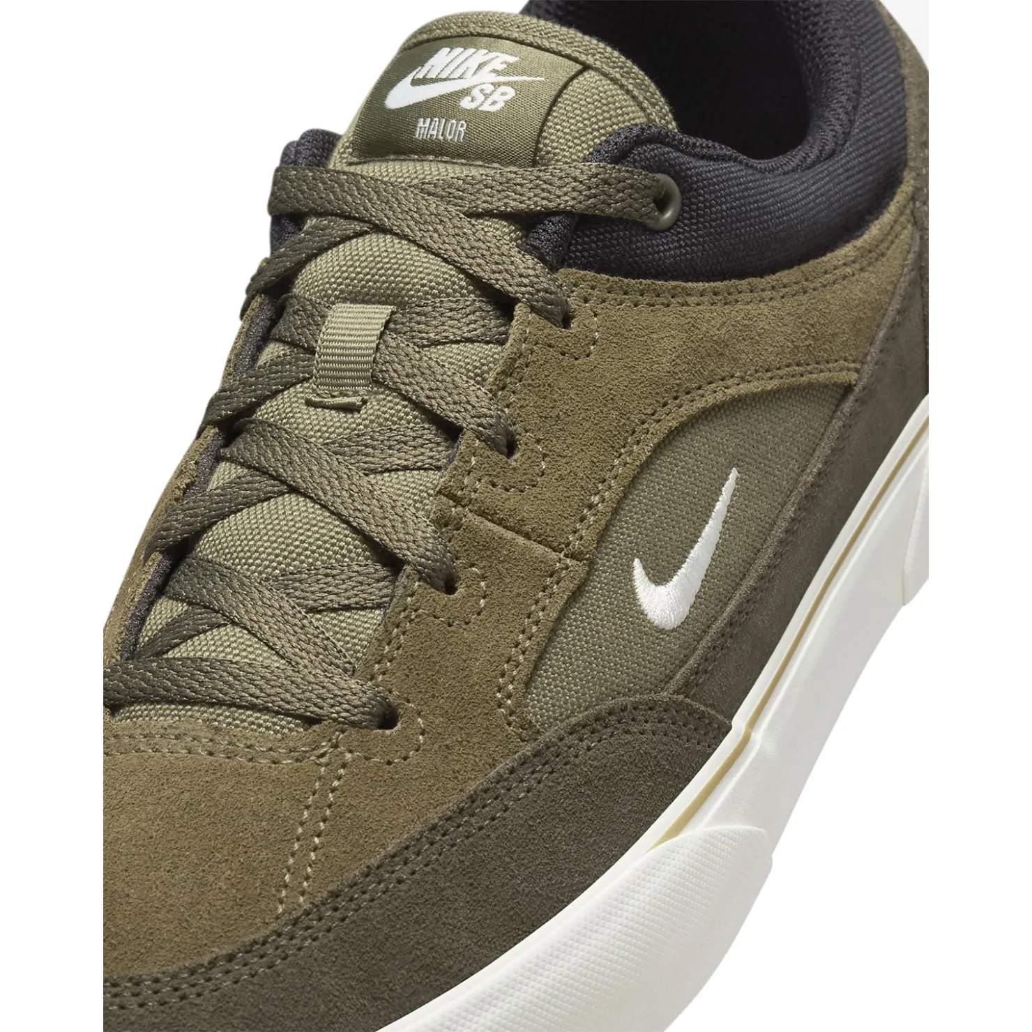 Sneakers & Athletics*Nike Men's , SB Malor Skate Sneaker Medium Olive/Sail-Cargo Khaki-Black