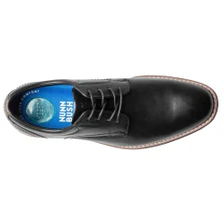 Oxfords*Nunn Bush Men's , Centro Flex Plain Toe Oxford Black