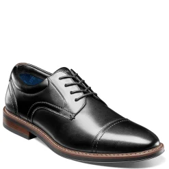 Dress*Nunn Bush Men's , Centro Flex Cap Toe Oxford Black
