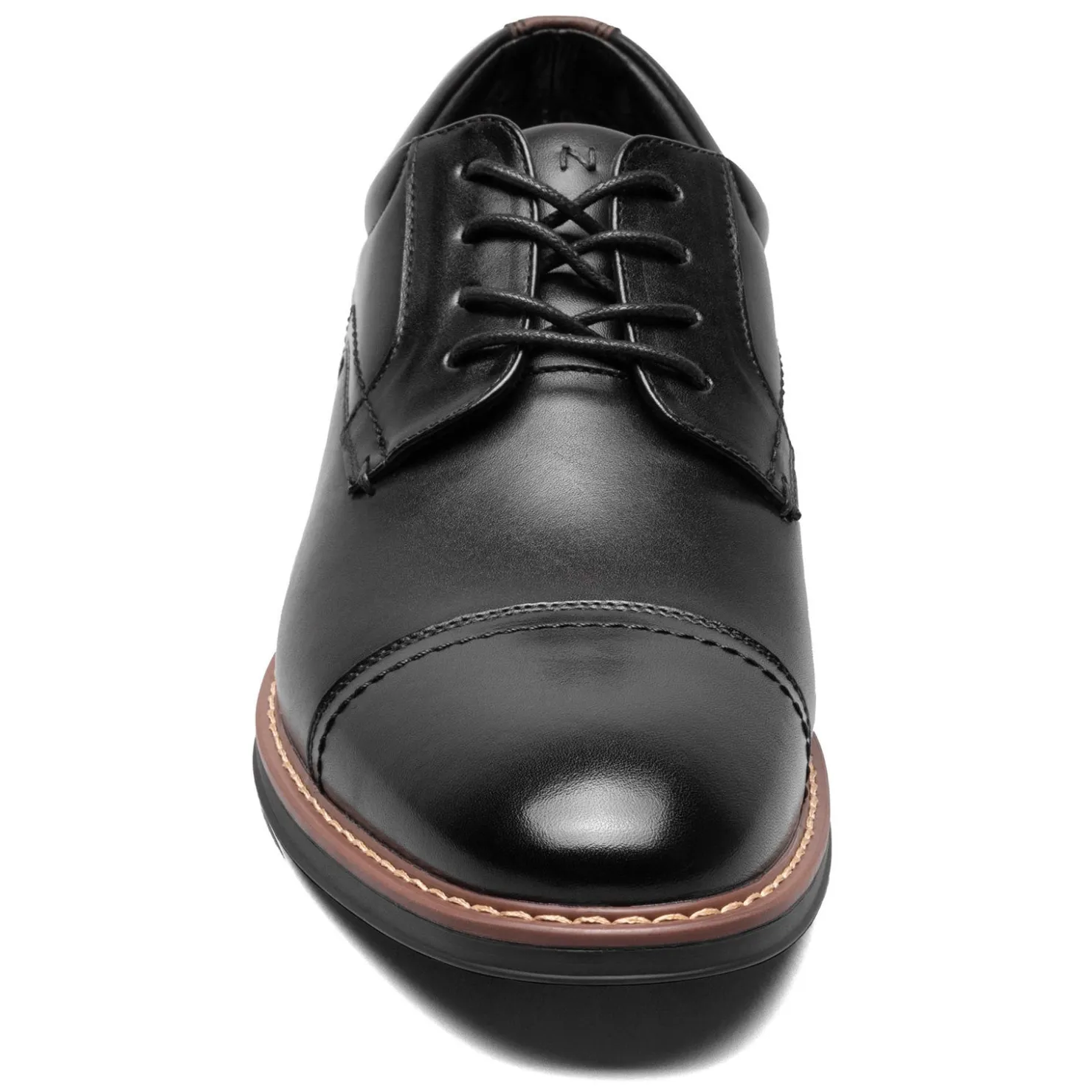 Dress*Nunn Bush Men's , Centro Flex Cap Toe Oxford Black