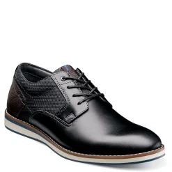 Dress*Nunn Bush Men's , Circuit Plain Toe Oxford Black