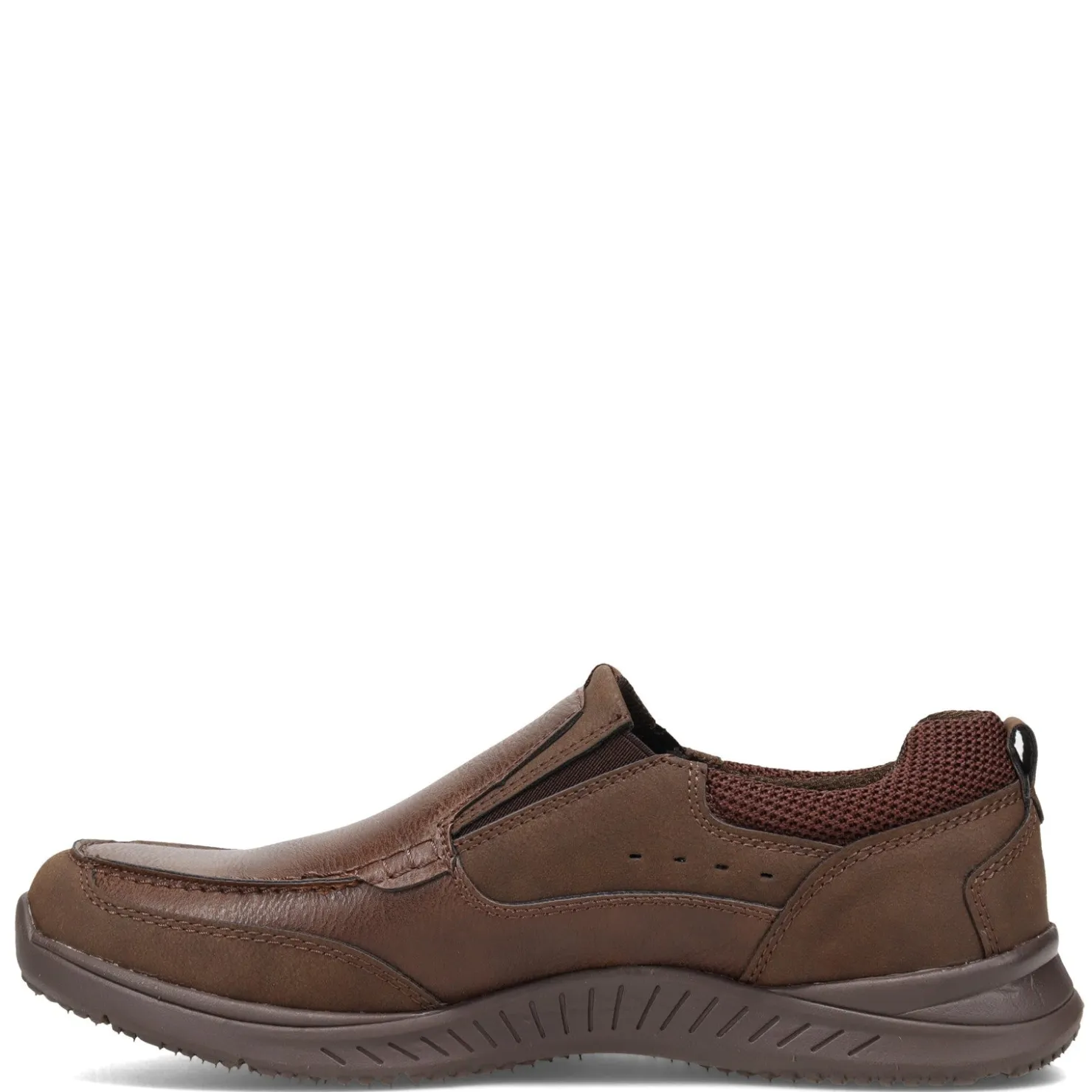 Loafers*Nunn Bush Men's , Conway Slip-On Dark Brown