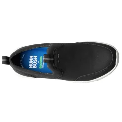 Slip-On Shoes*Nunn Bush Men's , KORE City Pass Moc Toe Slip-On Black