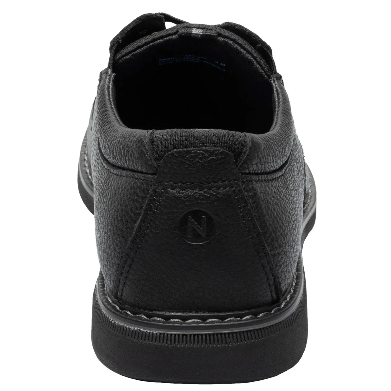 Dress*Nunn Bush Men's , Otto Plain Toe Oxford Black