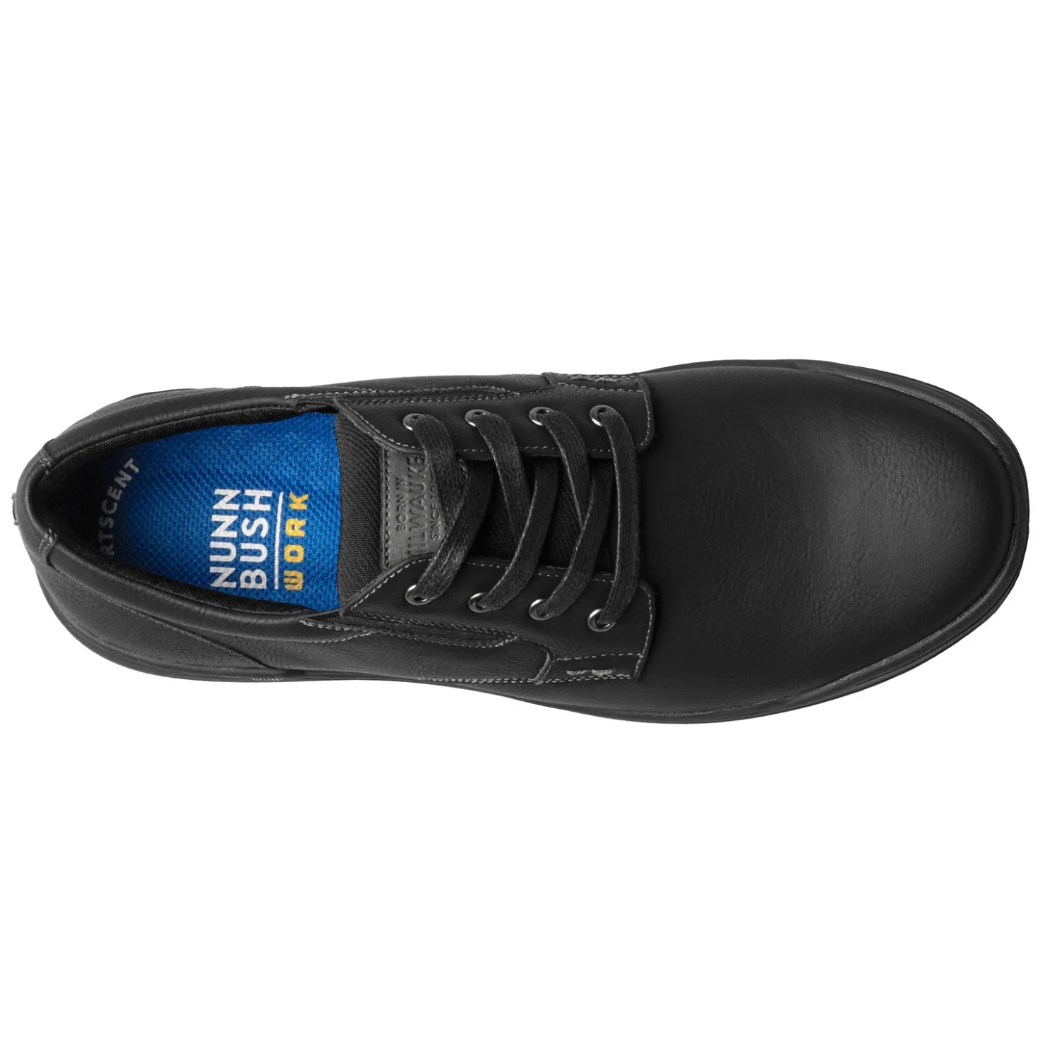 Oxfords*Nunn Bush Men's , Tour Work Plain Toe Oxford Black