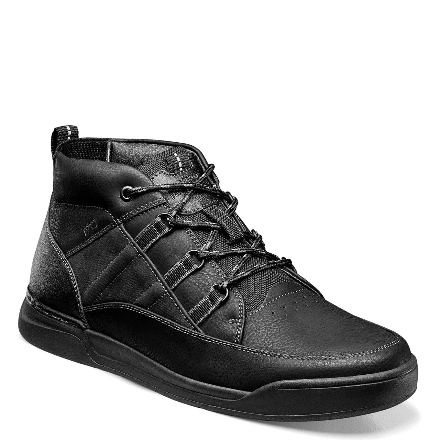 Boots*Nunn Bush Men's , Tour Work Moc Toe Boot Black