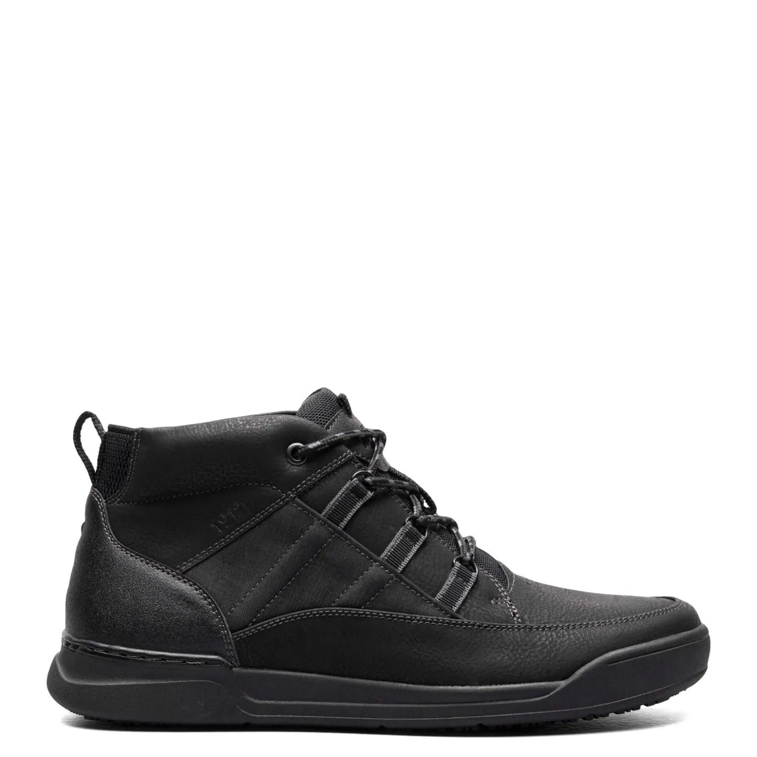 Boots*Nunn Bush Men's , Tour Work Moc Toe Boot Black