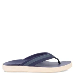 Flip Flops*OluKai Men's , Leeward Sandal Navy/Navy
