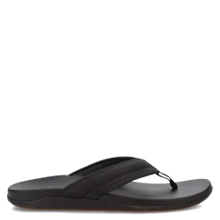 Flip Flops*OluKai Men's , Maha Thong Sandal Black Black