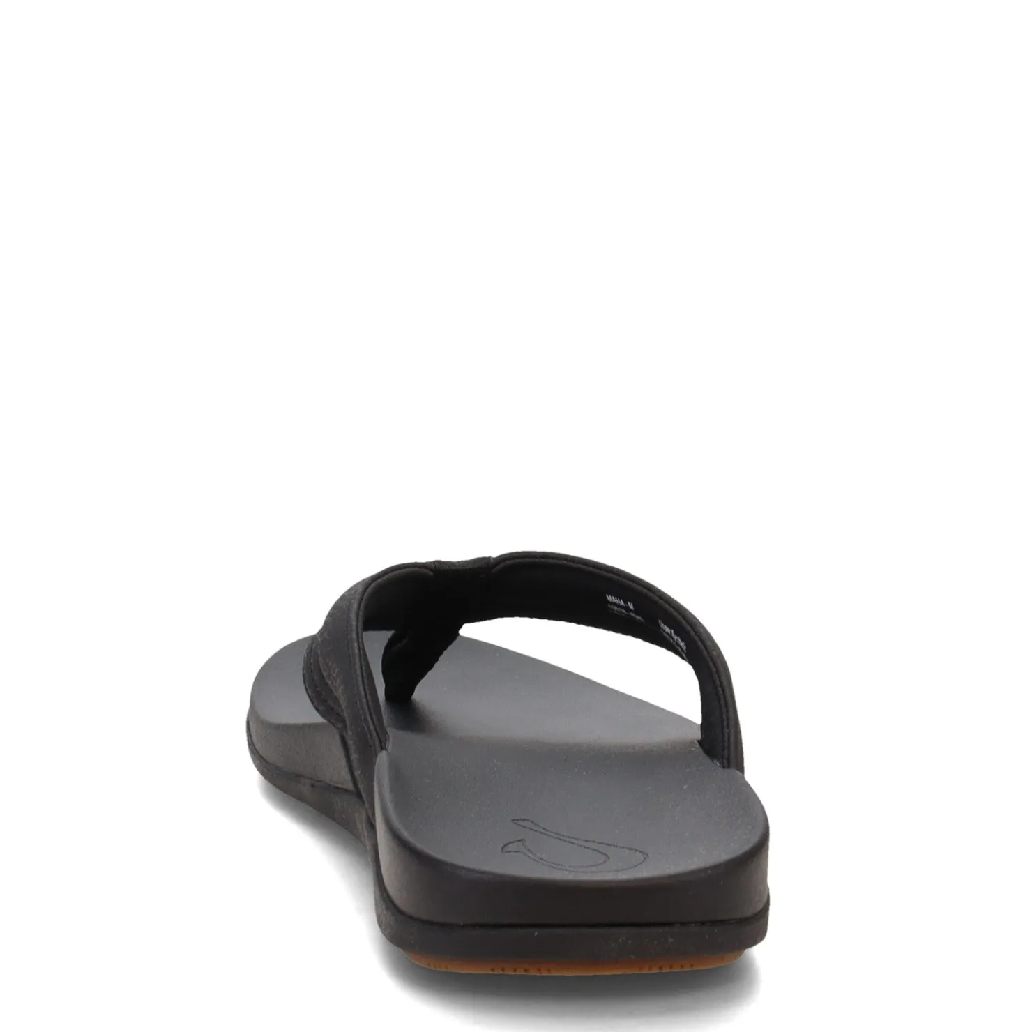 Flip Flops*OluKai Men's , Maha Thong Sandal Black Black