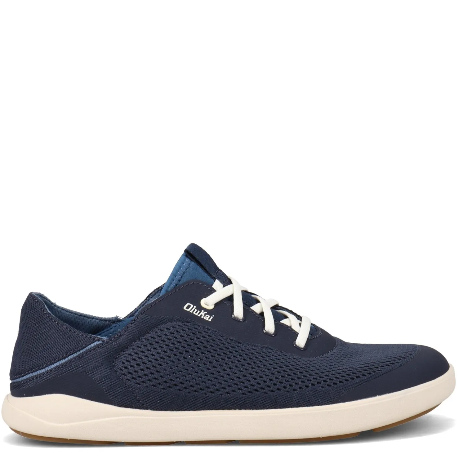 Sneakers & Athletics*OluKai Men's , Moku Pae Boat Shoe Blue Beige