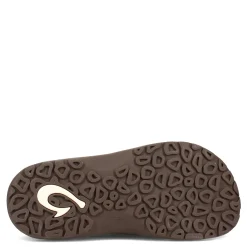 Sandals*OluKai Men's , Ohana Sandal Dk Wood/Dk Wood