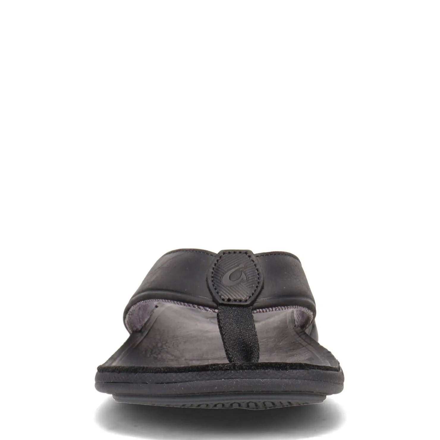 Flip Flops*OluKai Men's , Tuahine Sandal Black
