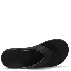Flip Flops*OluKai Men's , Tuahine Sandal Black